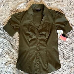 Babyphat Button-Up Blouse